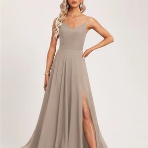 Dress, Color Taupe, Size 6